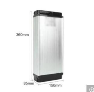 Заменяющий аккумулятор эбика Долгий цикл 48В 250W 500W Серебряный задней стойки перезаряжаемый Эбика батарея Fiets Accufahrrad Akku Fur Elektrofahrrader Литийная батарея