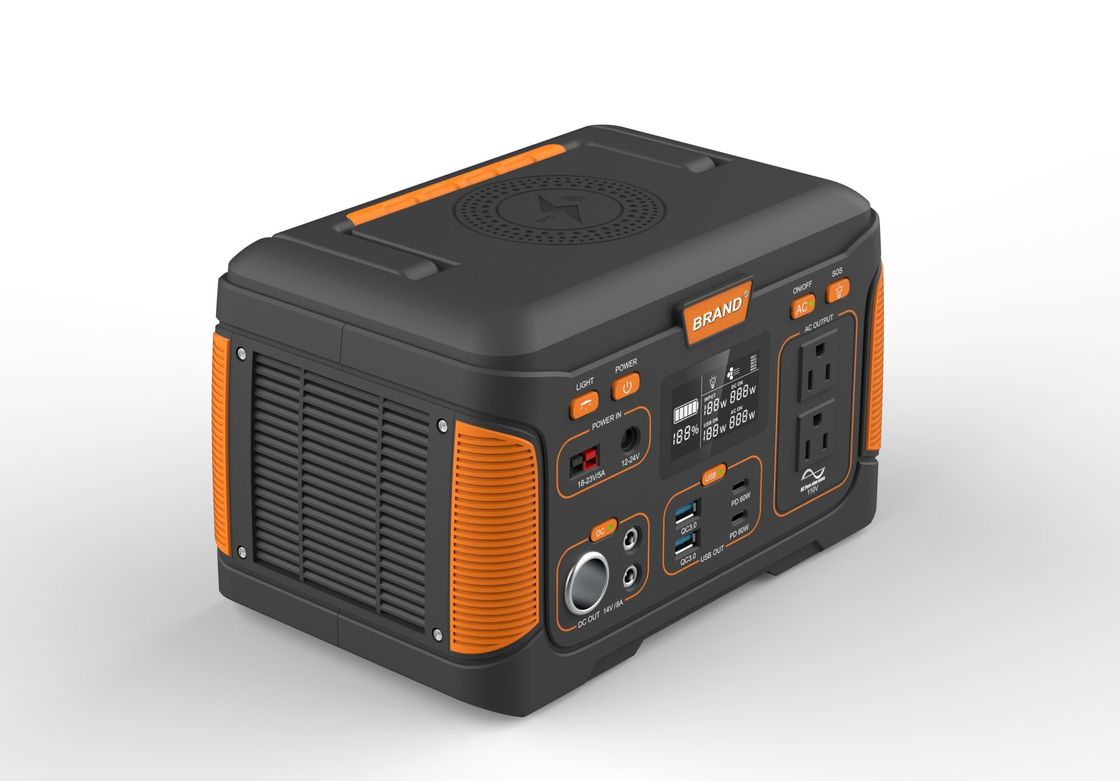 USB 500W 14.8V 30ah Перезаряжаемая солнечная портативная электростанция для дома