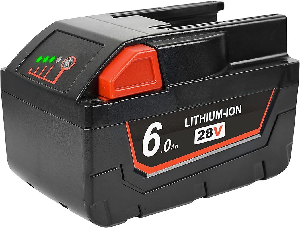 Замена аккумулятора Milwaukee Slide Pack 28V 6000mAh совместим с Milwaukee 48-11-2830 M28 Milwaukee