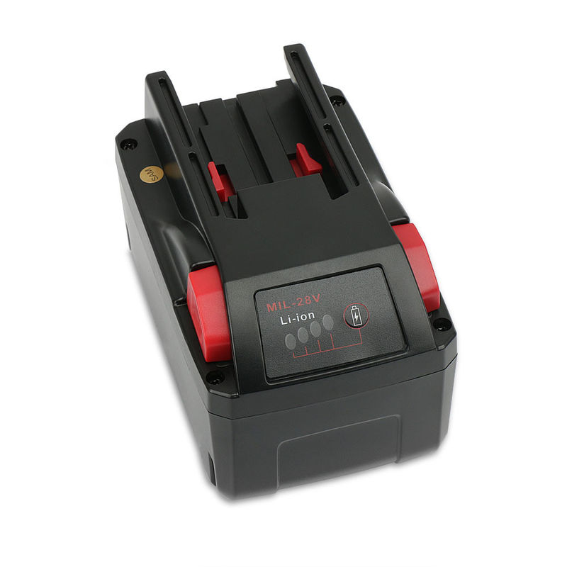 Замена аккумулятора Milwaukee Slide Pack 28V 6000mAh совместим с Milwaukee 48-11-2830 M28 Milwaukee